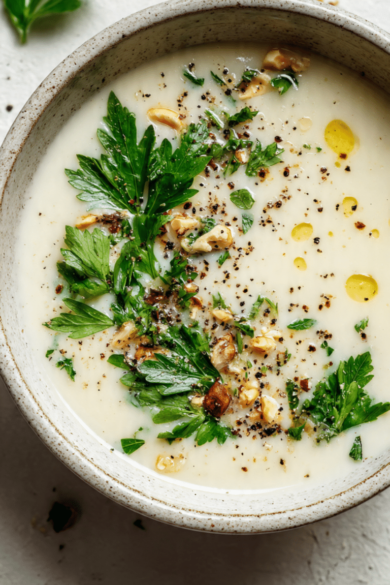 White Vegetable Soup