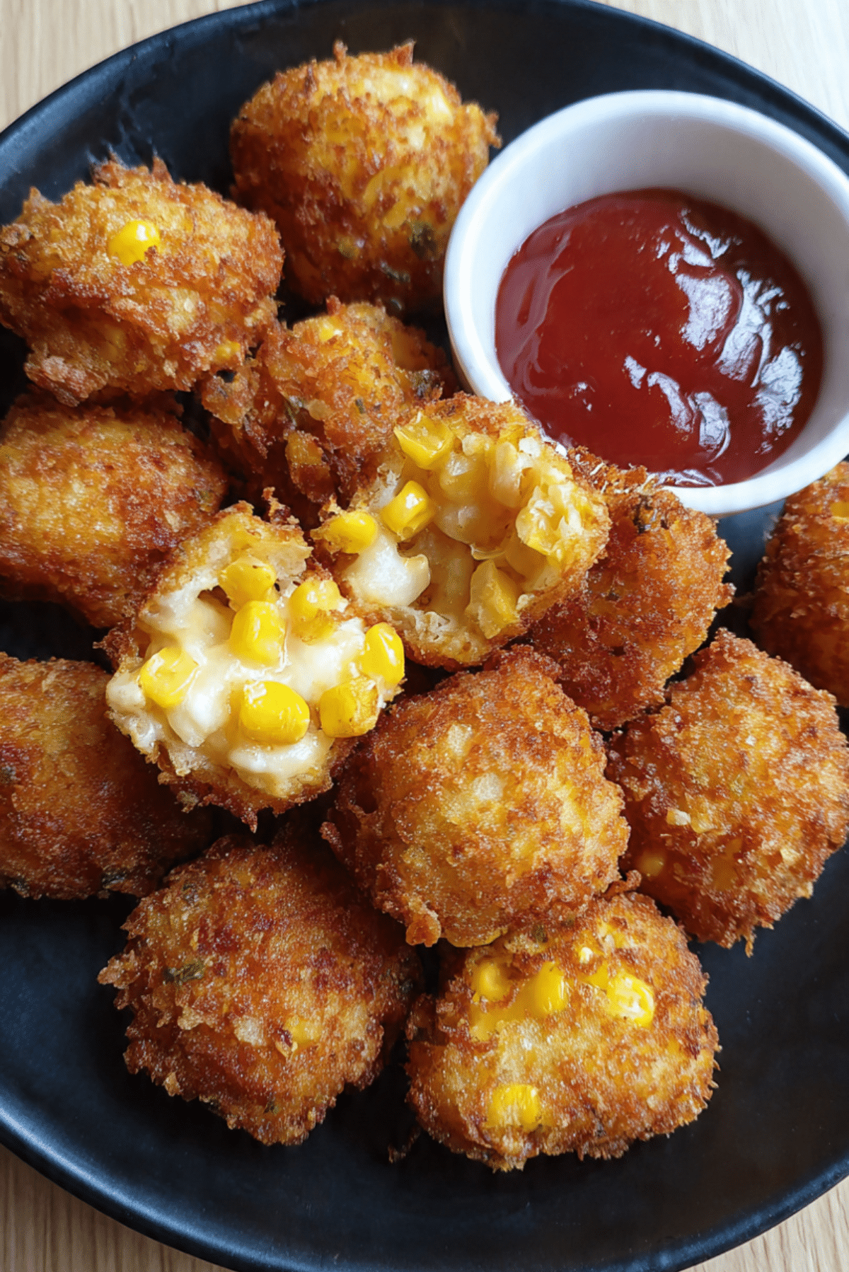 Cheesy Corn Nuggets