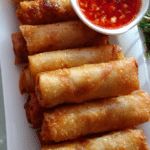 Veggie Cheese Spring Rolls