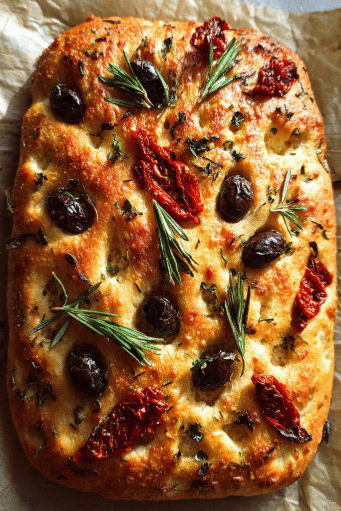 Olive Herb Focaccia