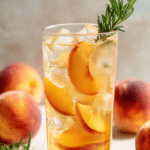 Cold Peach Drink