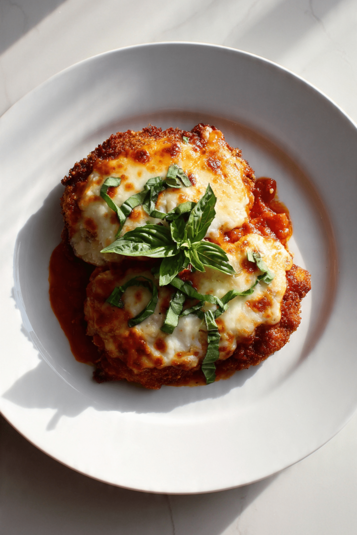 Oven Baked Chicken Parmesan