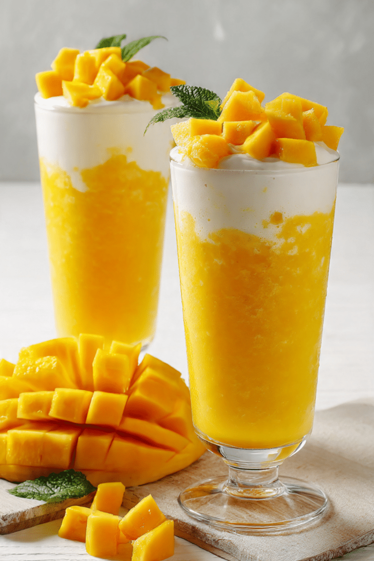 Mango Coconut Drink
