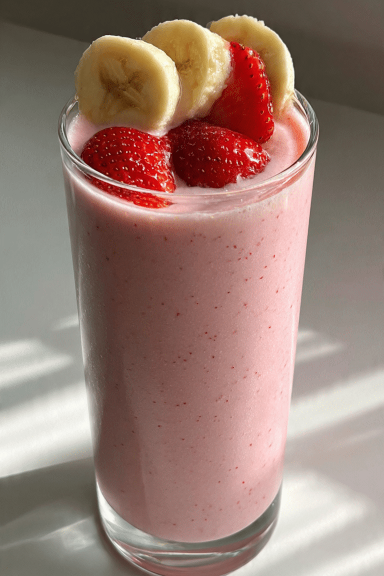 Strawberry Banana Smoothie