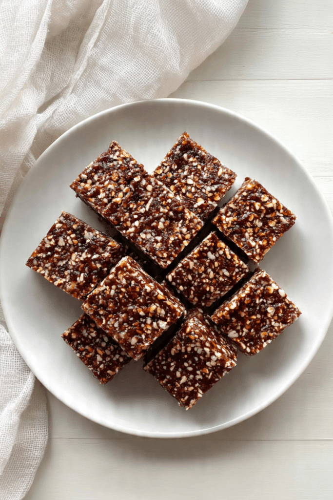 Date Chocolate Energy Squares