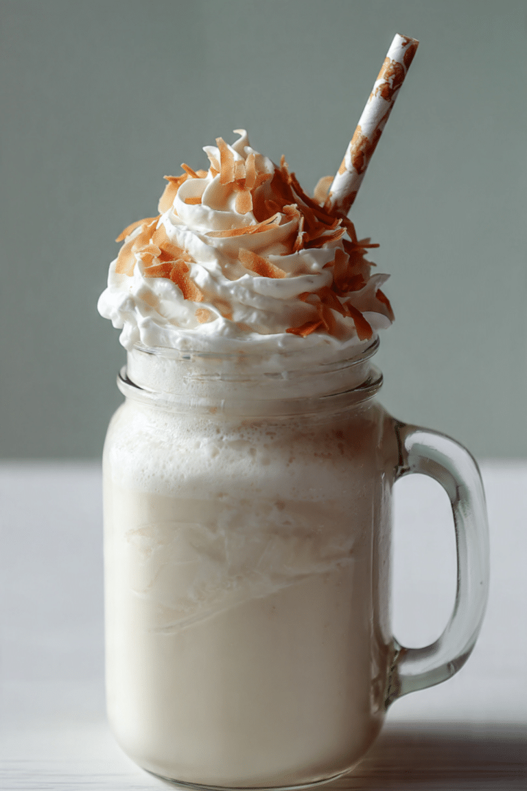 Coconut Milkshake