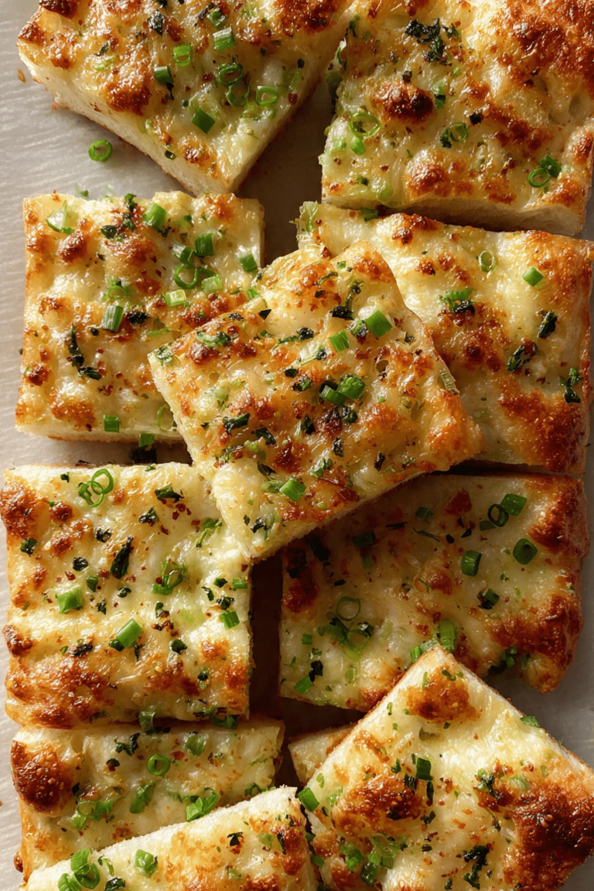 Garlic Butter Bread Squares