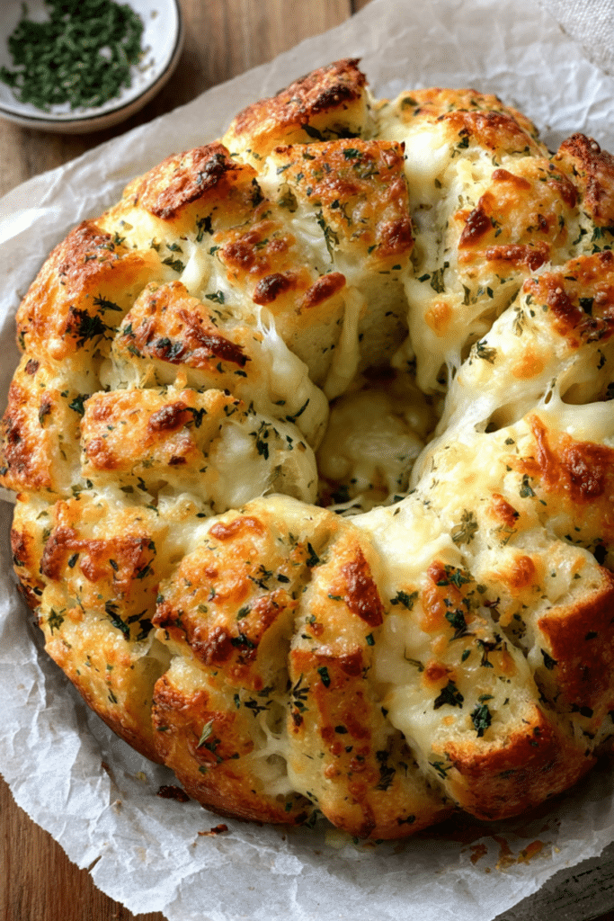 Cheesy Garlic Pull-Apart Bread