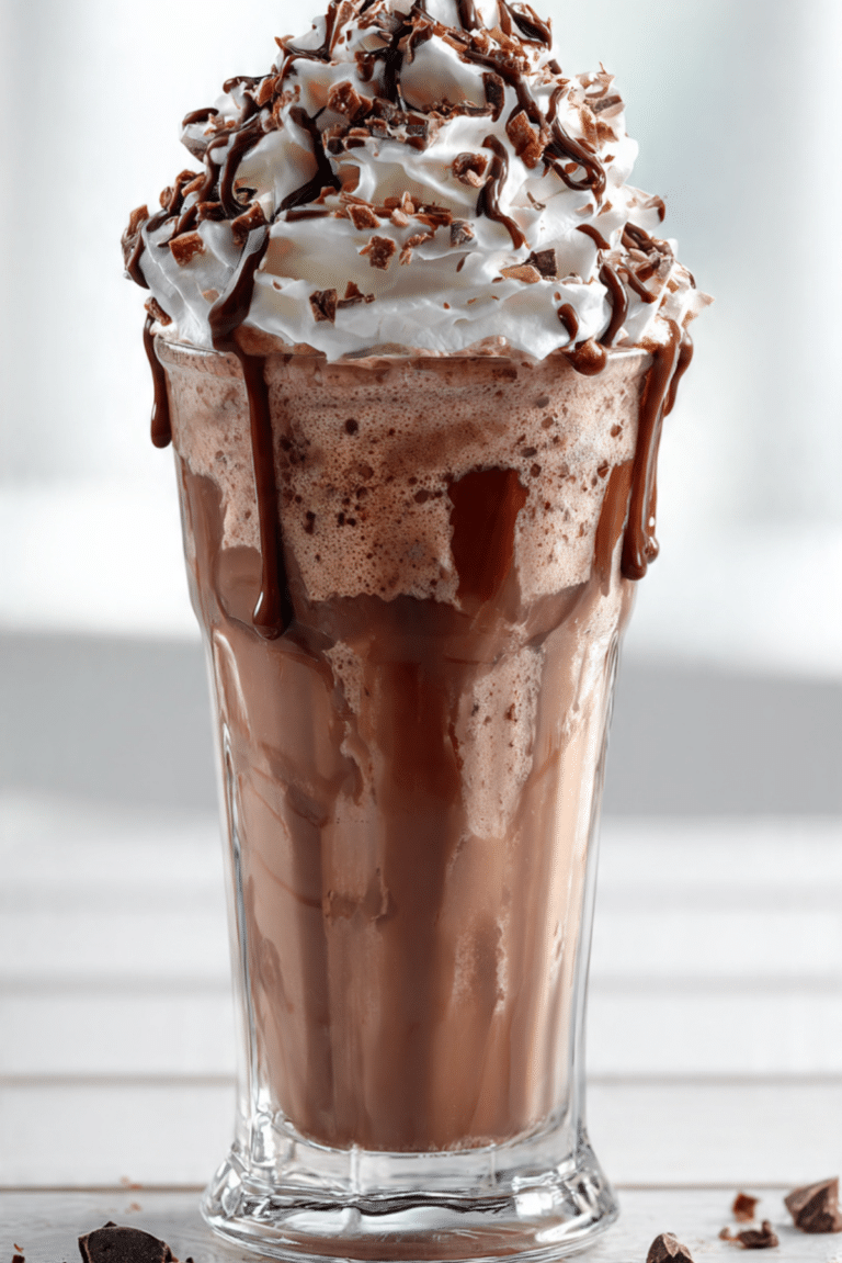 Chocolate Milkshake