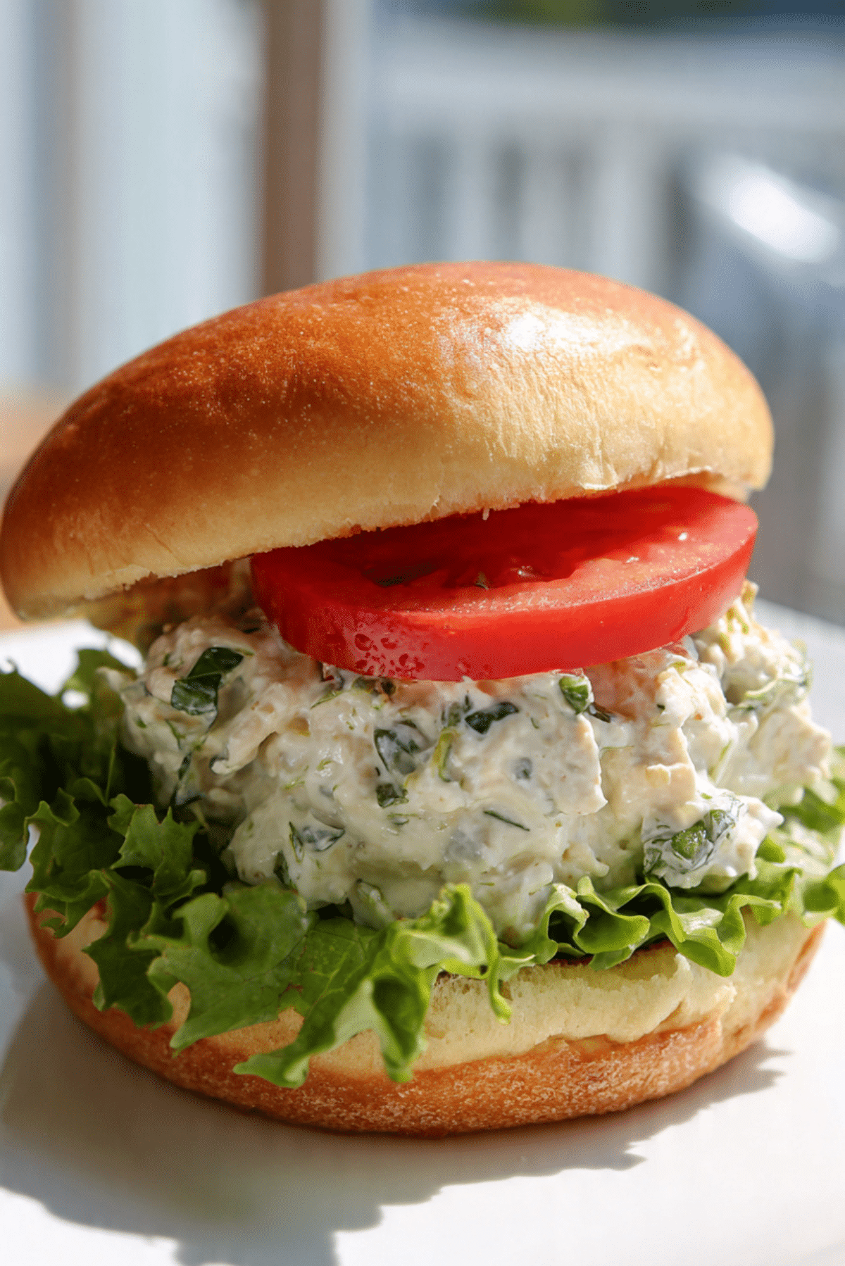 Lemon Basil Chicken Sandwich