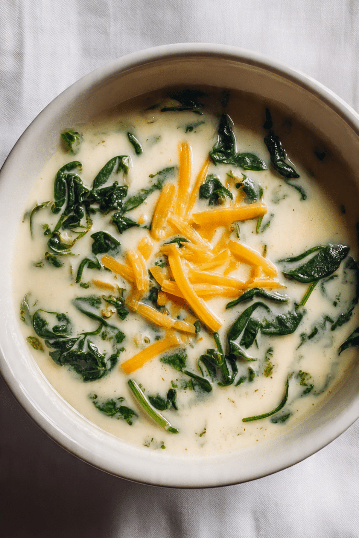 Creamy Spinach Potato Soup