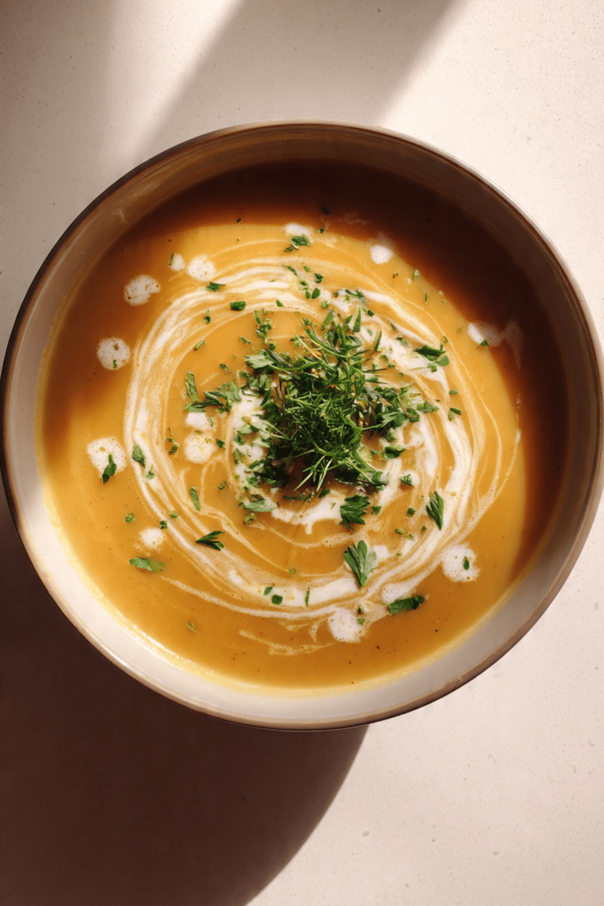 Creamy Apple Parsnip Soup