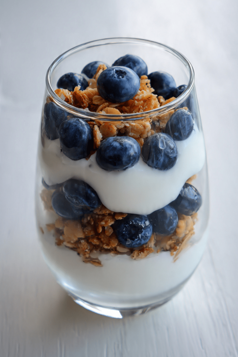 Blueberry Yogurt Parfait