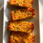 Baked Savory Oat Slice
