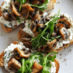 Creamy Mushroom Toast