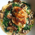 Creamy Spinach Chicken Bowl