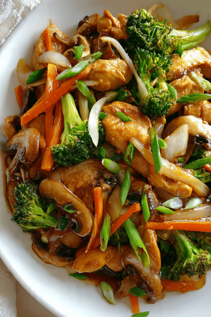 Ginger Chicken Stir Fry