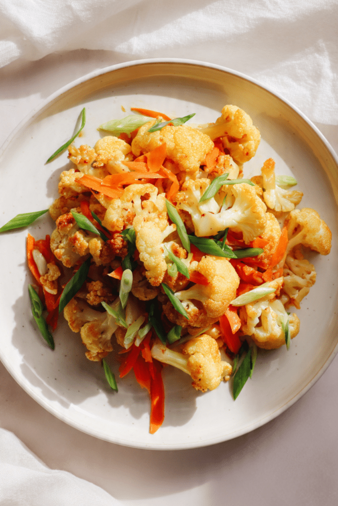 Cauliflower Chicken Stir Fry