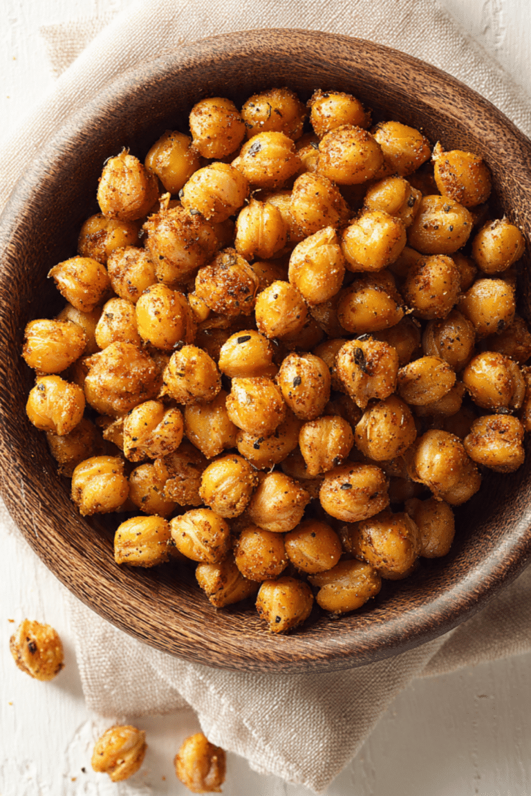 Spiced Chickpea Crunch
