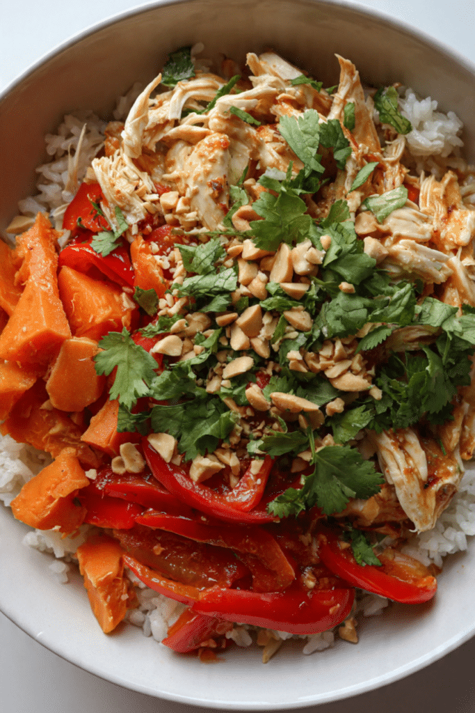 Brown Rice Chicken Bowl