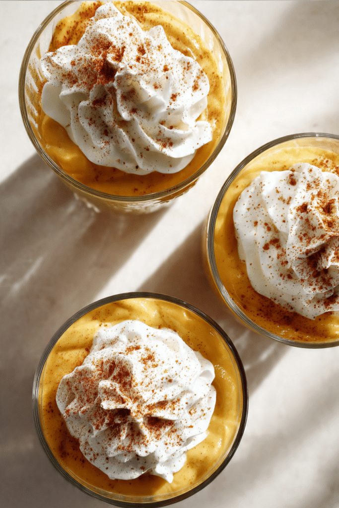 Vanilla Pumpkin Pudding