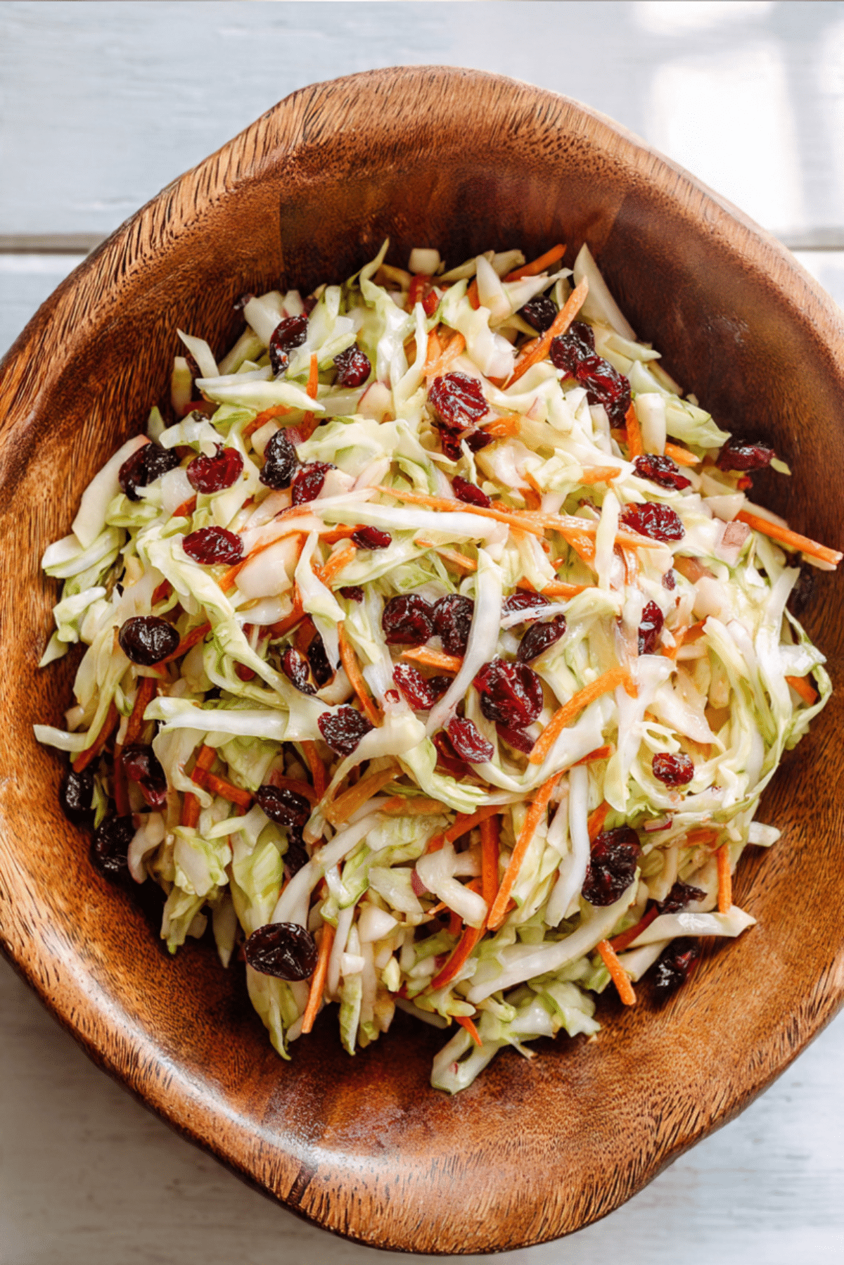 Cranberry Apple Slaw