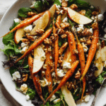 Roasted Apple & Carrot Salad