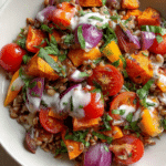 Roasted Veggie Grain Salad