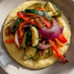 Creamy Polenta with Veggies