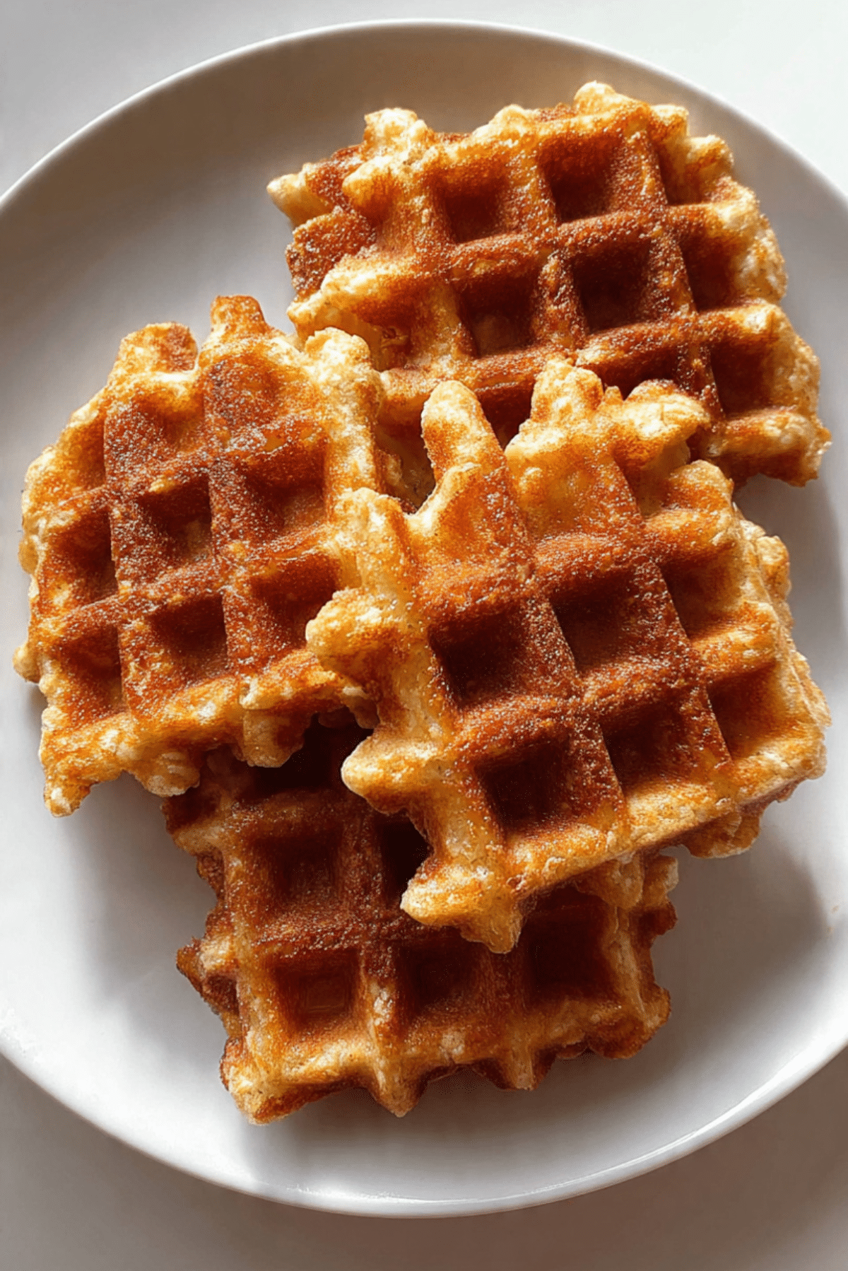 Maple Oat Waffle Squares