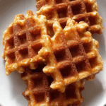 Maple Oat Waffle Squares