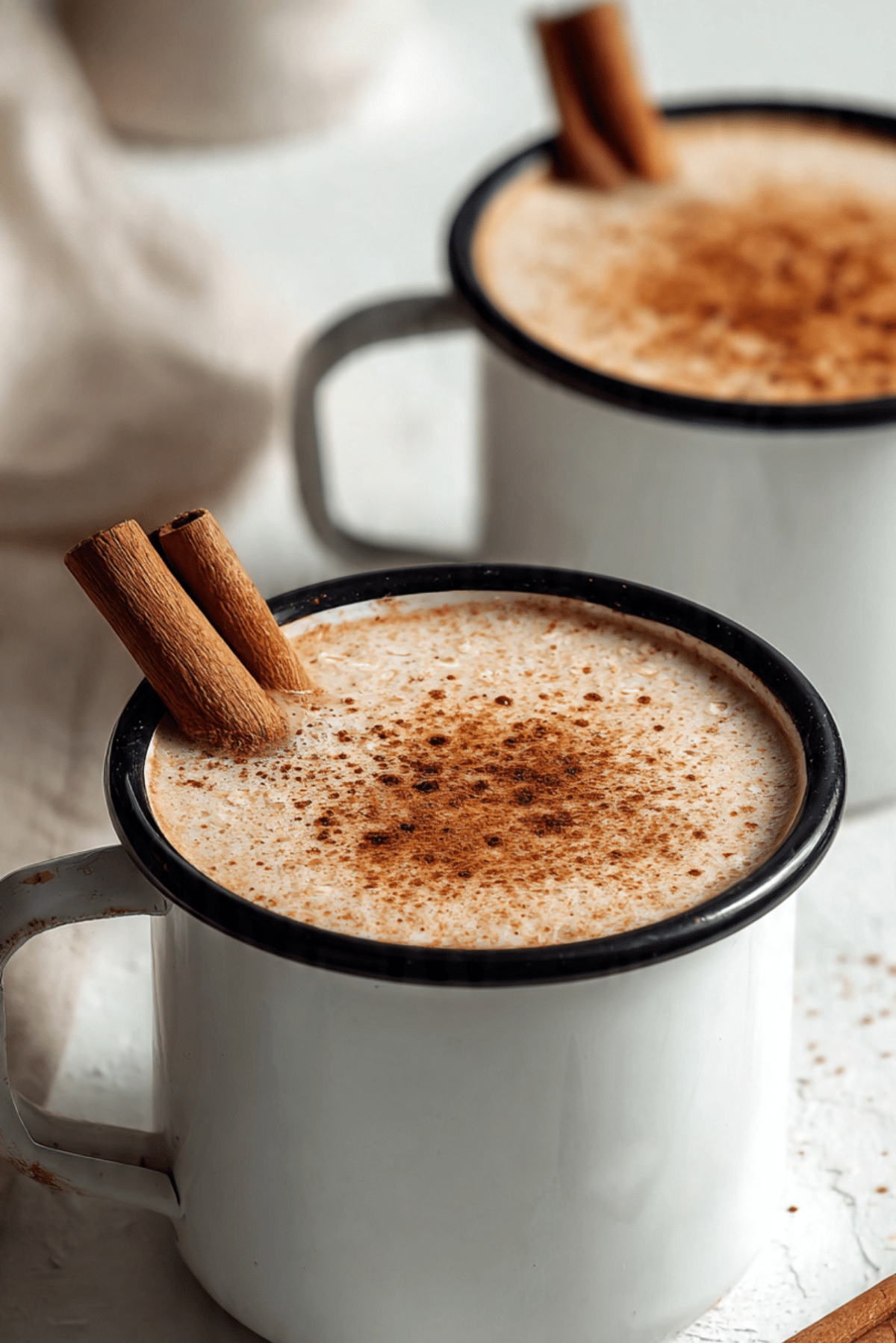 Warm Oat Cinnamon Drink