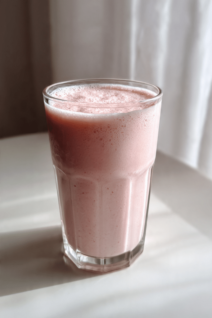 Strawberry Oat Milk Shake