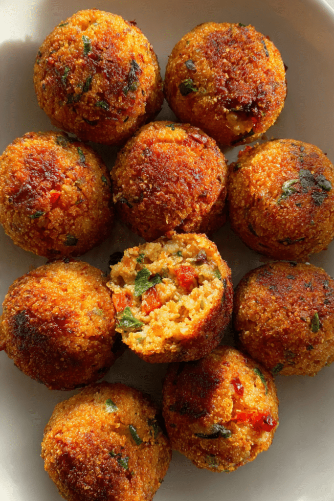 Baked Veggie Balls