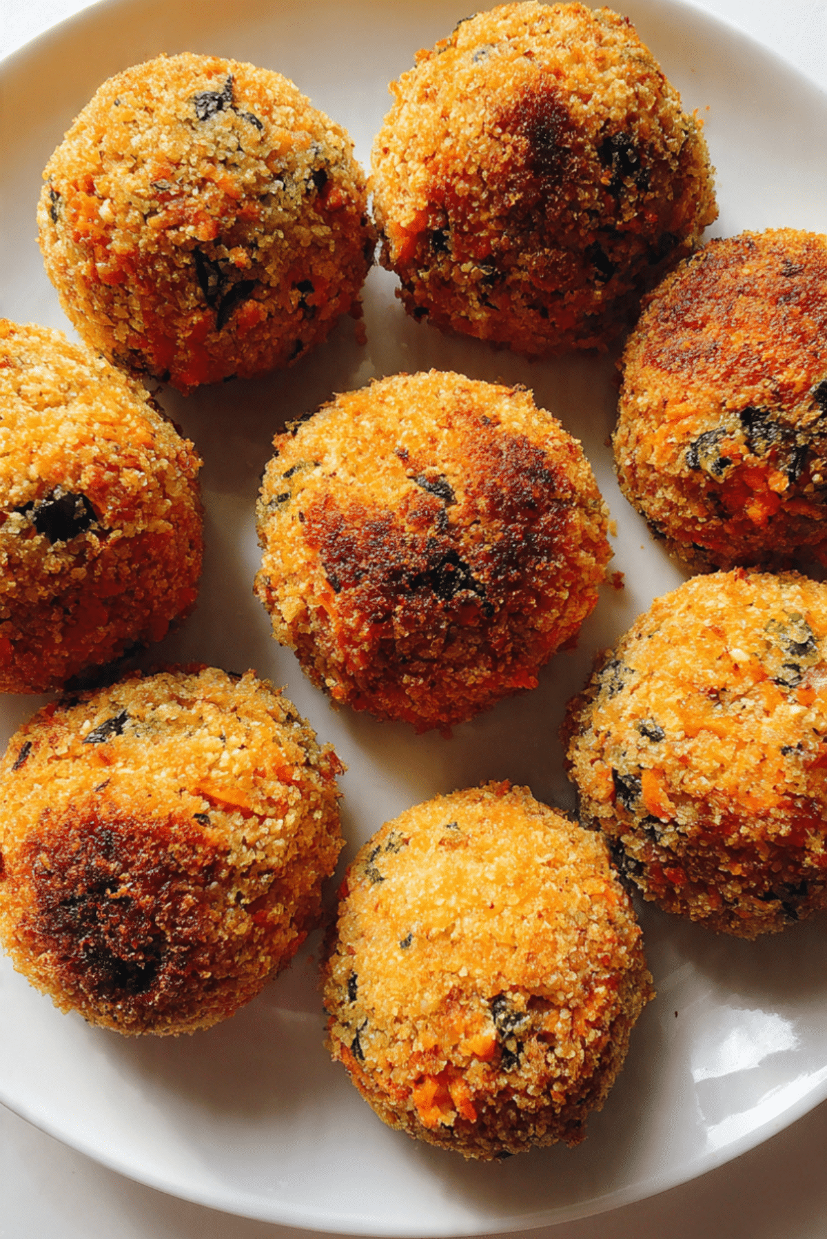 Oven Baked Veggie Balls