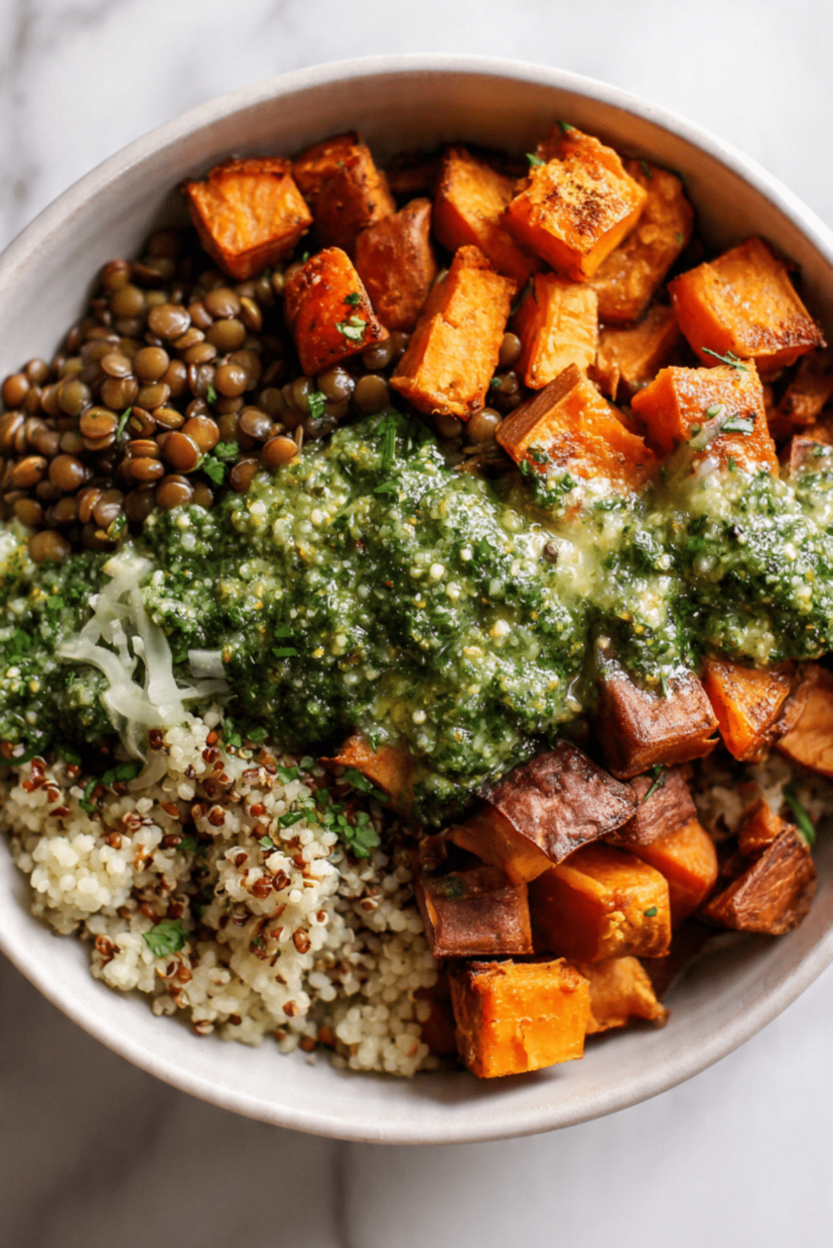 . *Warm Lentil Veg Bowl