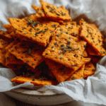 Savory Lentil Crackers