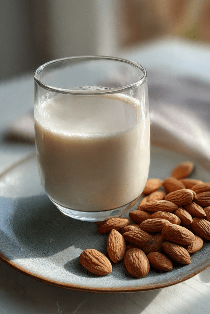 Warm Vanilla Almond Milk