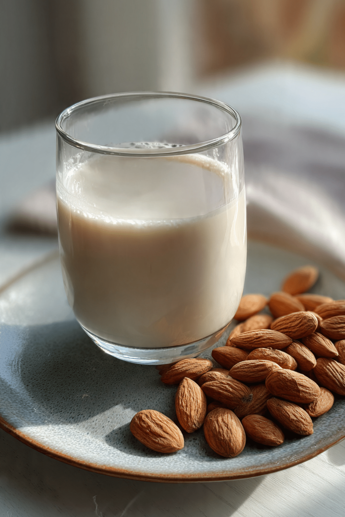 Warm Vanilla Almond Milk