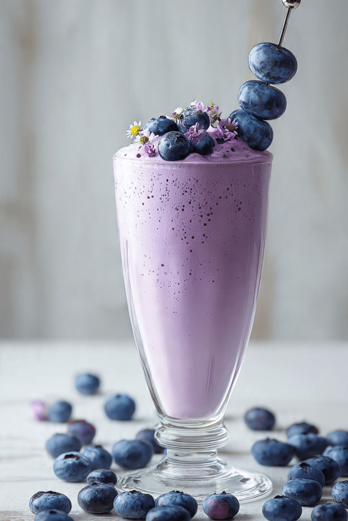 Blueberry Milk Cooler