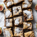 Baked Fig & Walnut Squares
