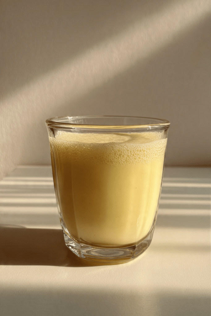 Warm Ginger Oat Drink