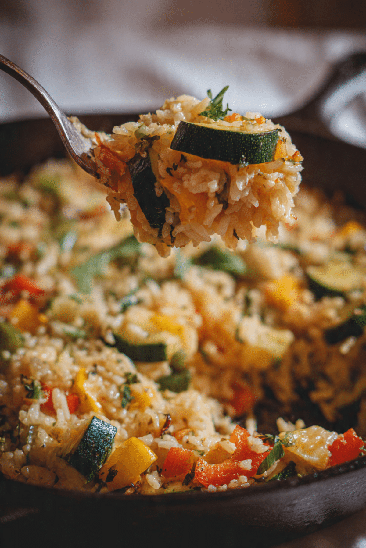 *Baked Veggie Rice Stuffed