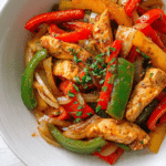 Chicken Bell Pepper Stir