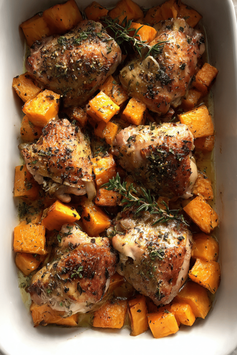 Chicken Sweet Potato Bake