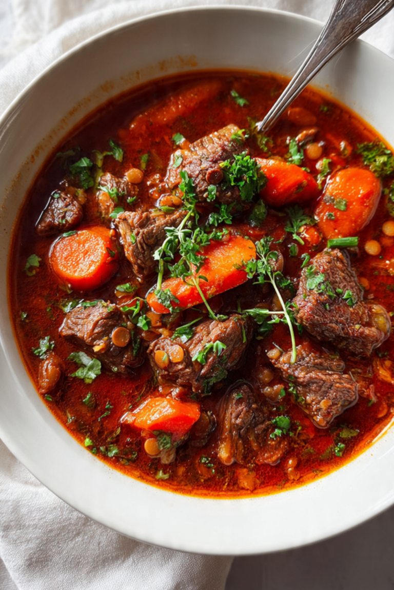 Beef Lentil Stew