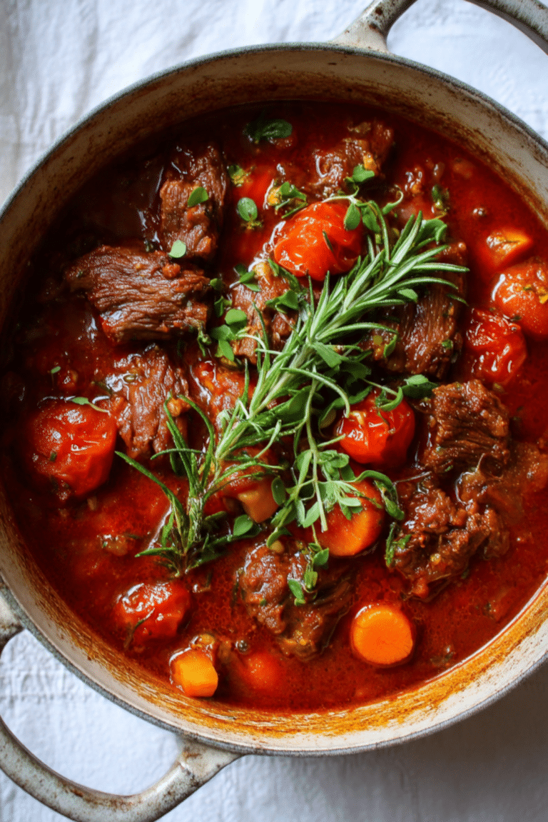 Lamb Tomato Stew