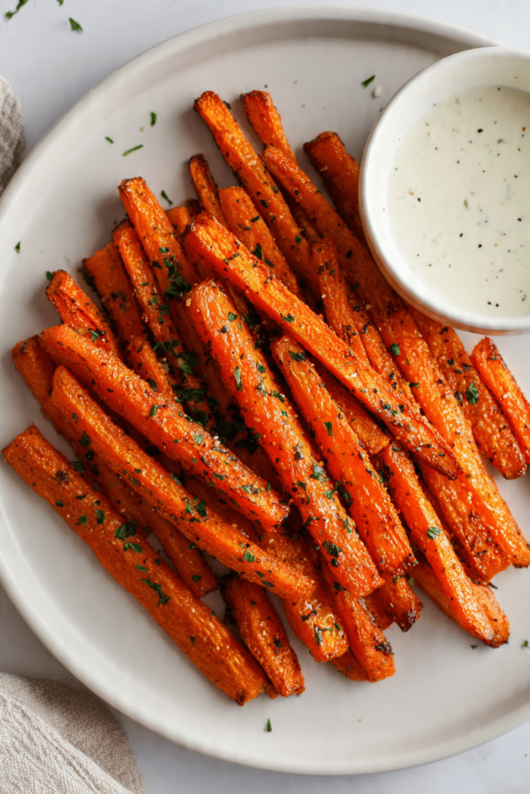 Carrot Fries Air Fryer