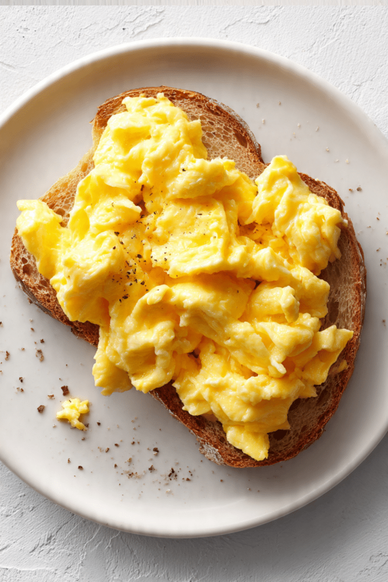 Creamy Scrambled Eggs
