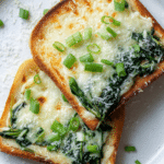Cheese Spinach Toasties
